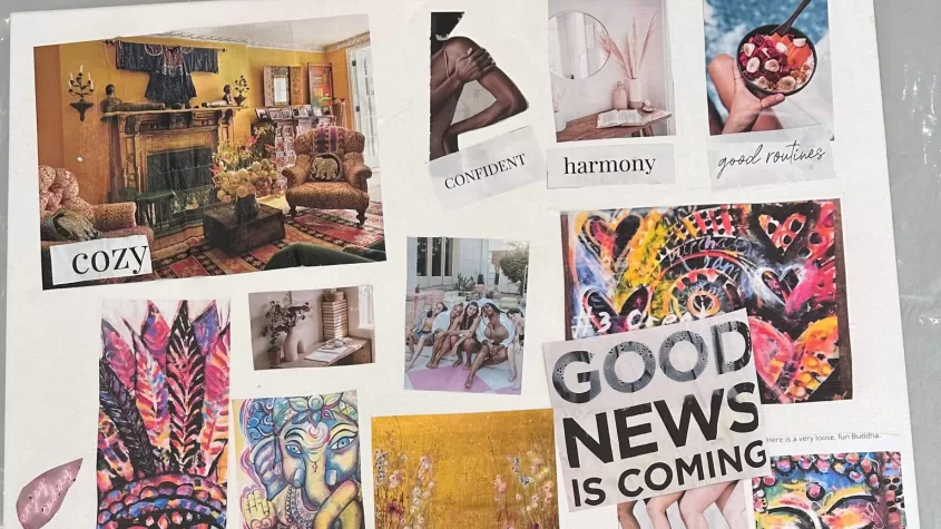 collage vision board