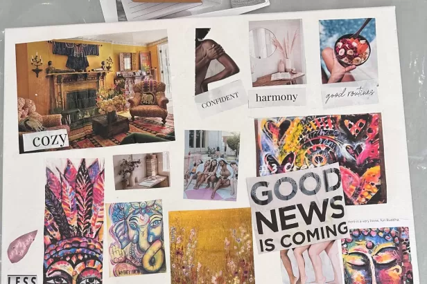 collage vision board

